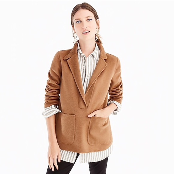 J Crew Collection Cashmere Popover 